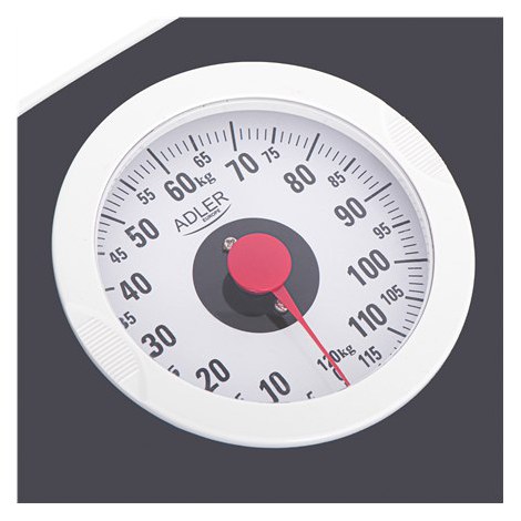 Adler | Mechanical Bathroom Scale | AD 8178 | Maximum weight (capacity) 120 kg | Accuracy 1000 g | Black - 3